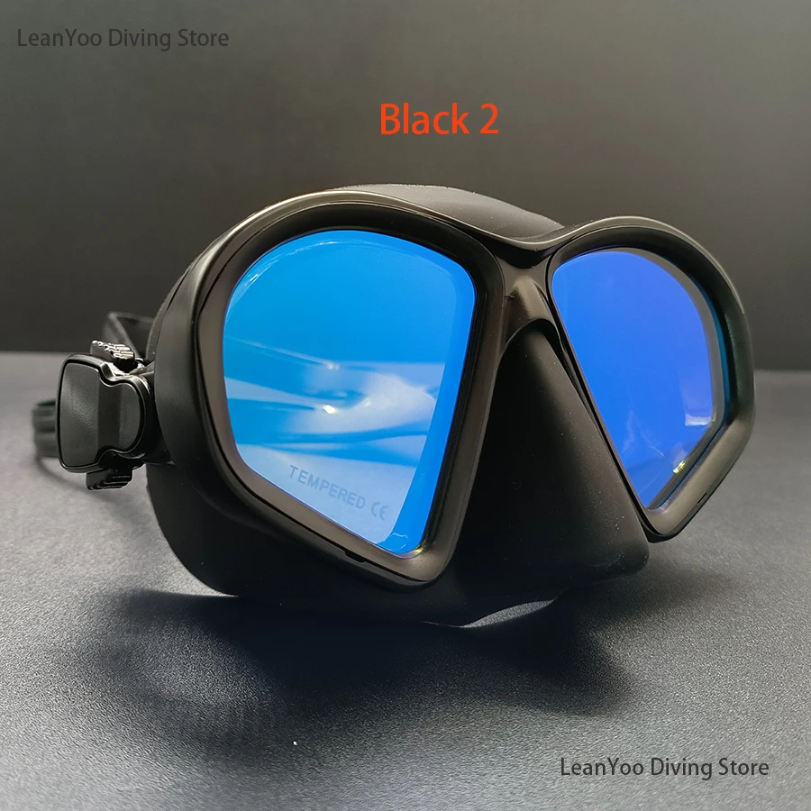 Low Volume Freediving Mask – Teen Silicone Mirrored Lens product image