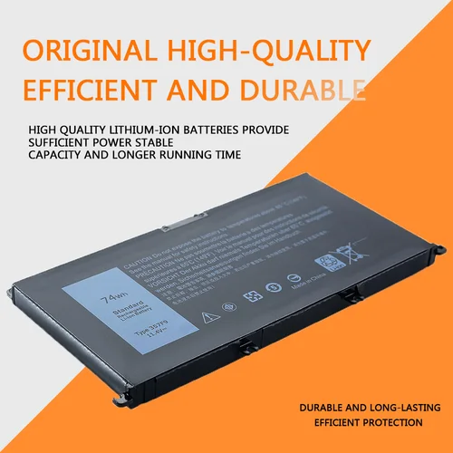 Imagen 2 del producto Batería 357F9 74Wh 11,1 V para ordenador portátil, para DELL Inspiron 15, 7559, 7000, 7557, 7567, 7566, 5576, 5577, P57F, P65F, 71JF4, INS15PD-1548B, 1748B