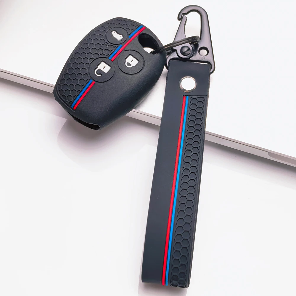 Protective Key Case For Renault Duster Sandero Logan Clio Symbol Captur For Dacia Logan For Nissan Terrano with swivel clip