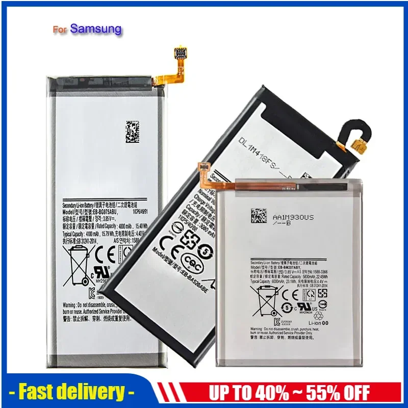 Battery For Samsung Galaxy  A71 A70 A60 A53 A51 5G A50 A42 A72 A41 A40 A31 A21s A20e A10e A13 SM-A705 SM-A5360 A5360 A33