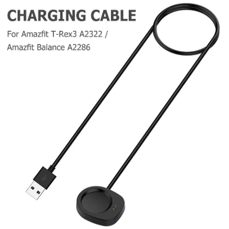 2026 Neuer Ladeadapter für Amazfit Balance Ladeadapter/ T-Rex 3 Smartwatch Ladestation Ersatz Tragbar
