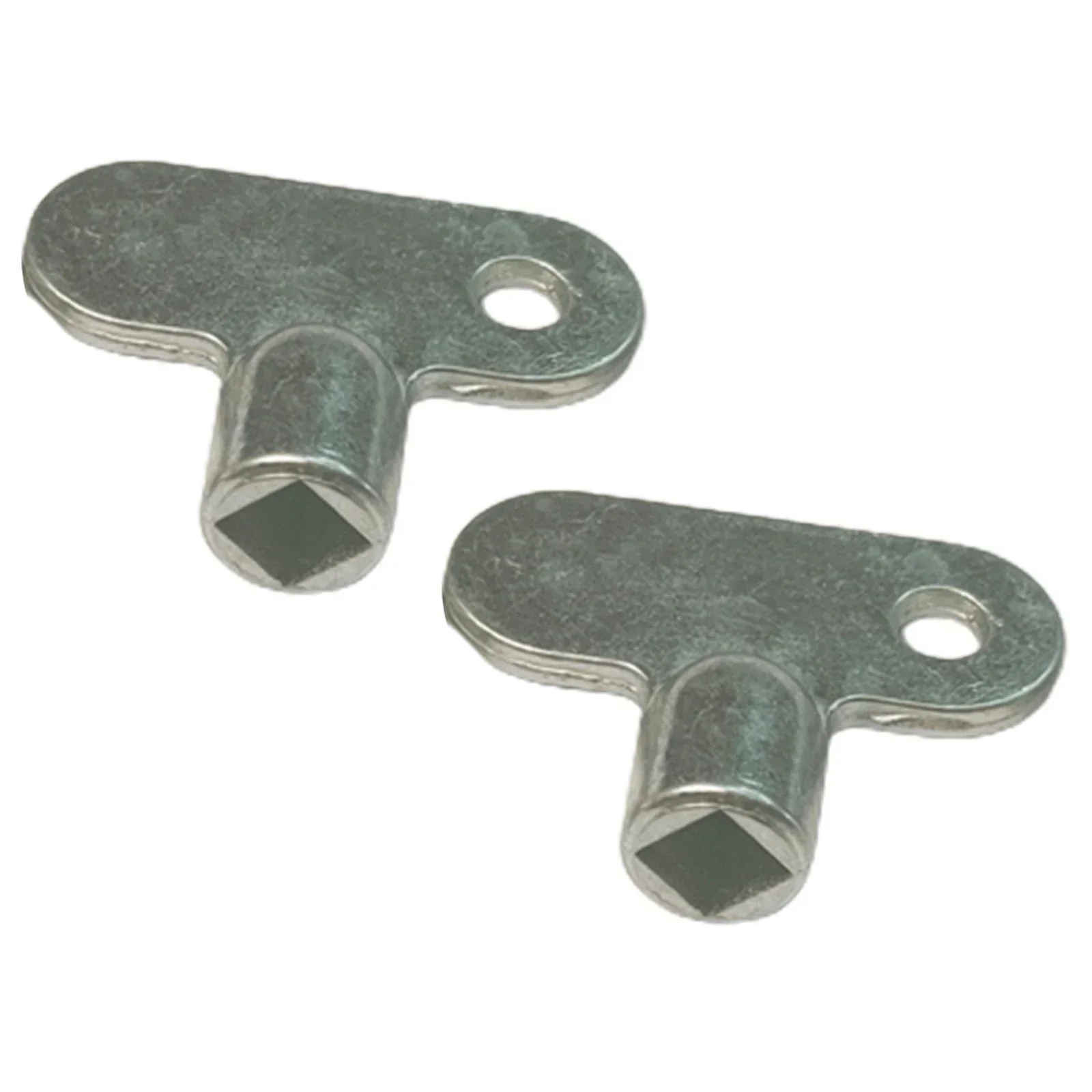 2PCS Radiator Exhaust Valve Key Zinc Alloy Square 5×5mm Cooling Pneumatic Valve Key Air Vent Central Heater Wrench