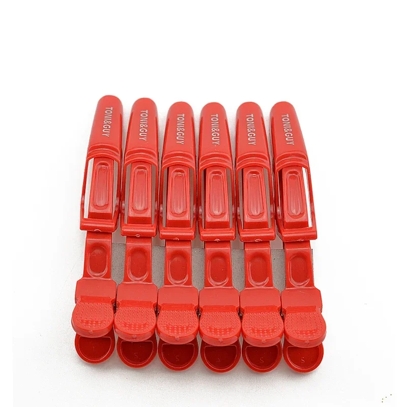 6Pcs Plastic Alligator Hair Clip, Hairdressing Clamps, Hair Claw, Professional Barber, Salon Styling Hairpins, Hair Accessories