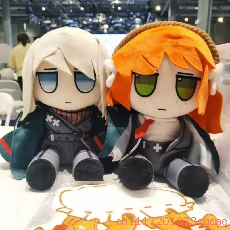 Anime Limbus Company Fumo Don Quixote Plush Toy Faust Ishmael Ryoshu Stuffed Sitting Doll Soft Cartoon Plushie Figure Fans Gifts