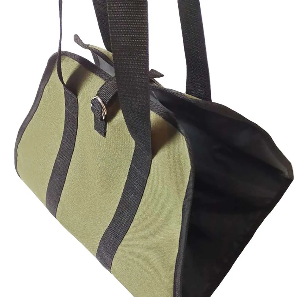 Compact Wood Storage Solution Log Transport Firewood Carrier Compact Foldable Design Easy To Clean Heavy-Duty Material