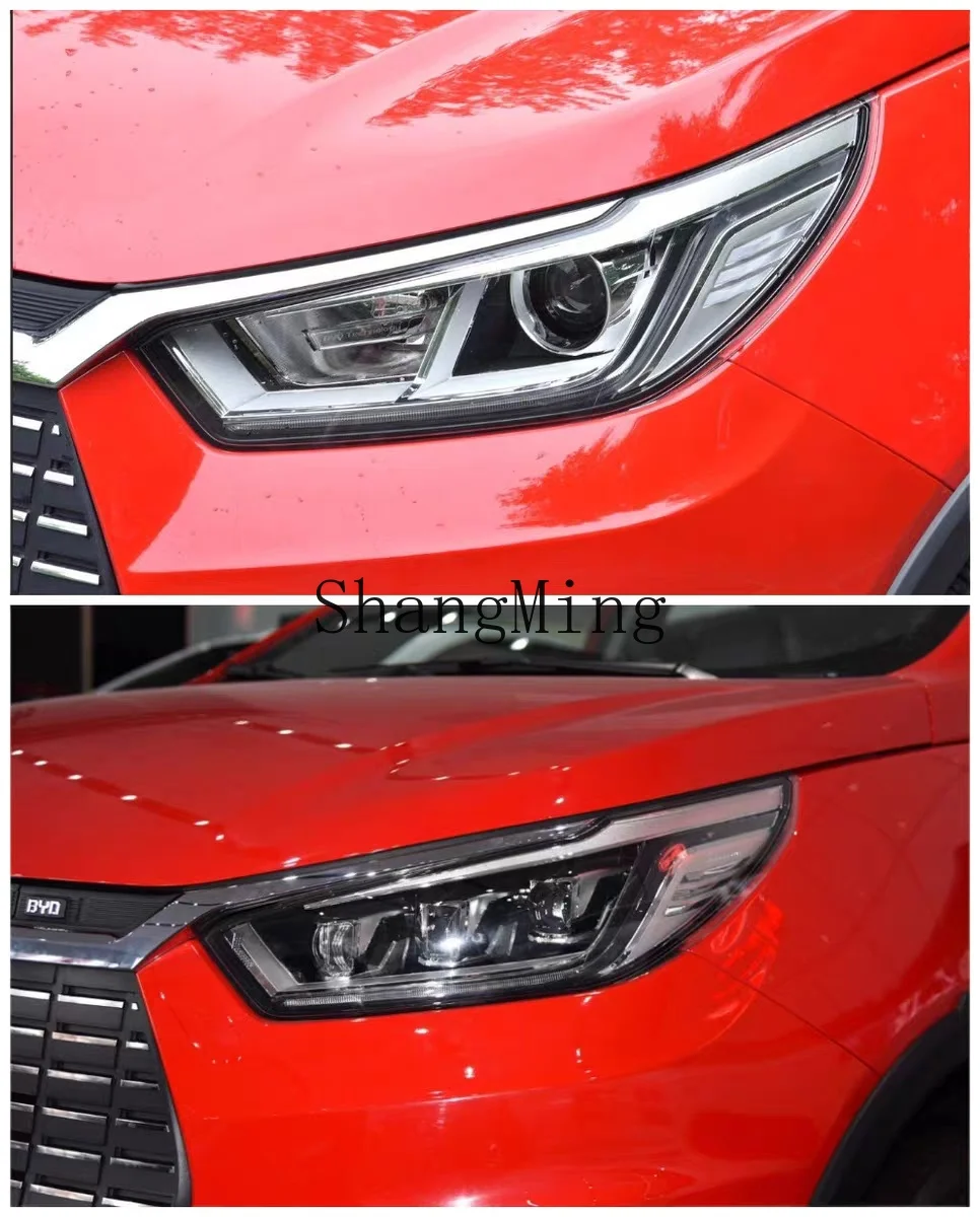يستخدم HJ لـ BYD Yuan EV الطاقة الجديدة Yuan EV العالية والمنخفضة مع المصابيح الأمامية الكبيرة الجديدة ذات غطاء عاكس الضوء