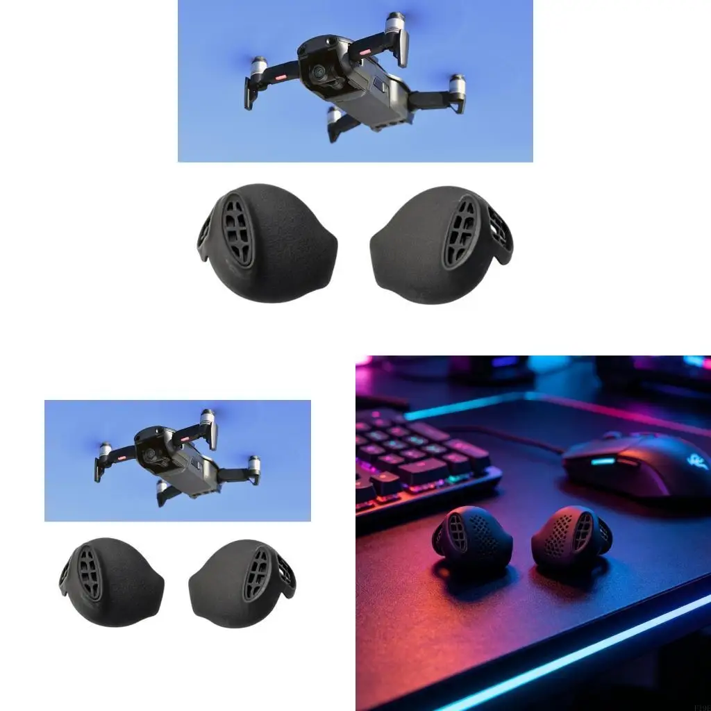 

ABS Motor Guards for Drones Motor Shell Cover Design for Shock Absorption F19E