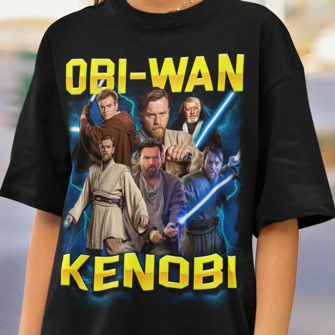 Obi Wan Kenobi Shirt  Obi Wan Kenobi Vintage T-Shirt Gift For Women and Man T-Shirt