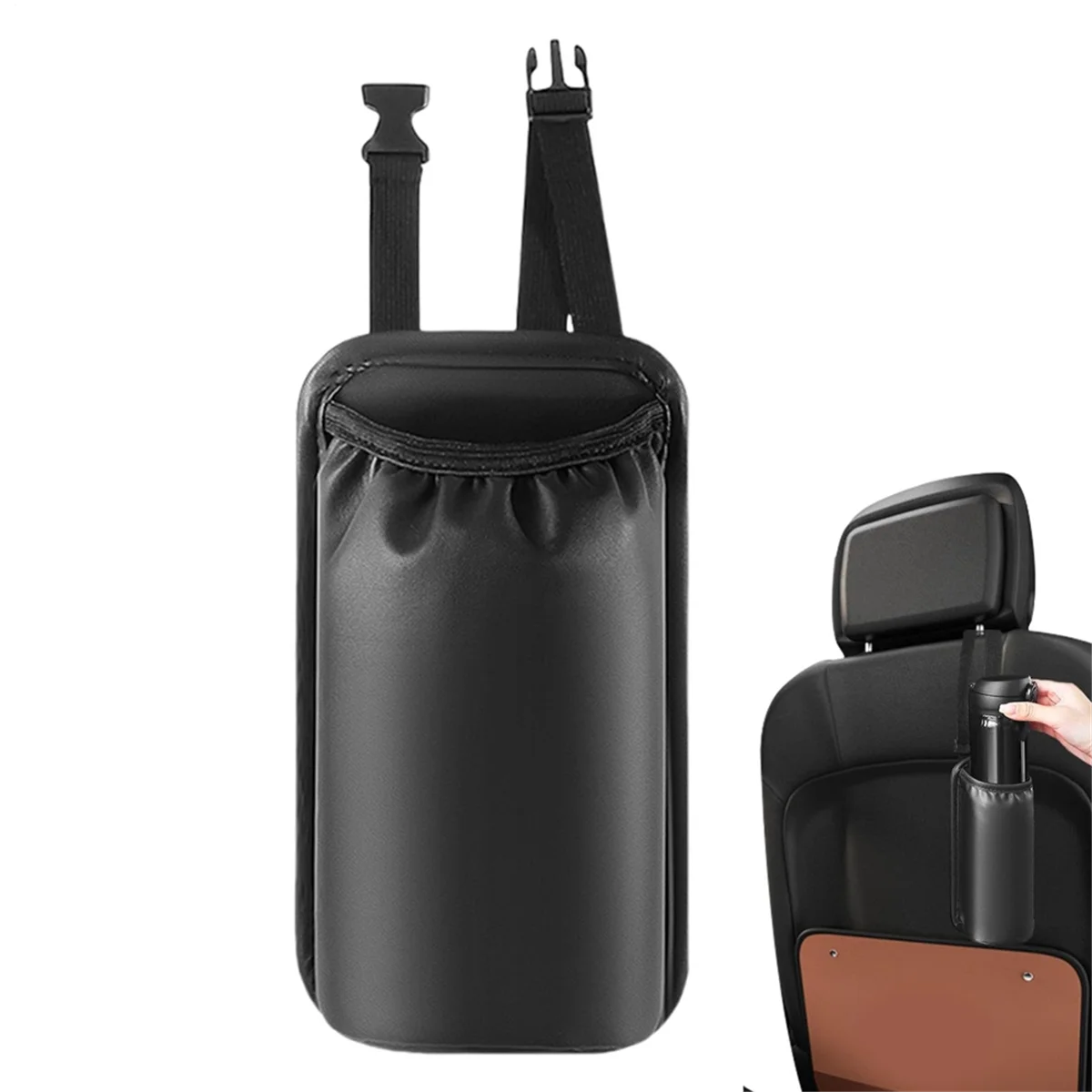 

A002 Car FireExtinguisher Fixed Bag, Mount Car Holder Pack, Water Cup Storage for Seat