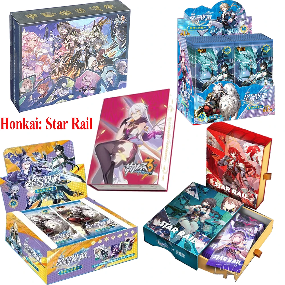 

Game Honkai：Star Rail KPR MKR Collection Card Anime Kafka Yukong Rocha Bookmark Cool Ancient Wind Goddess Thickened Card Toys