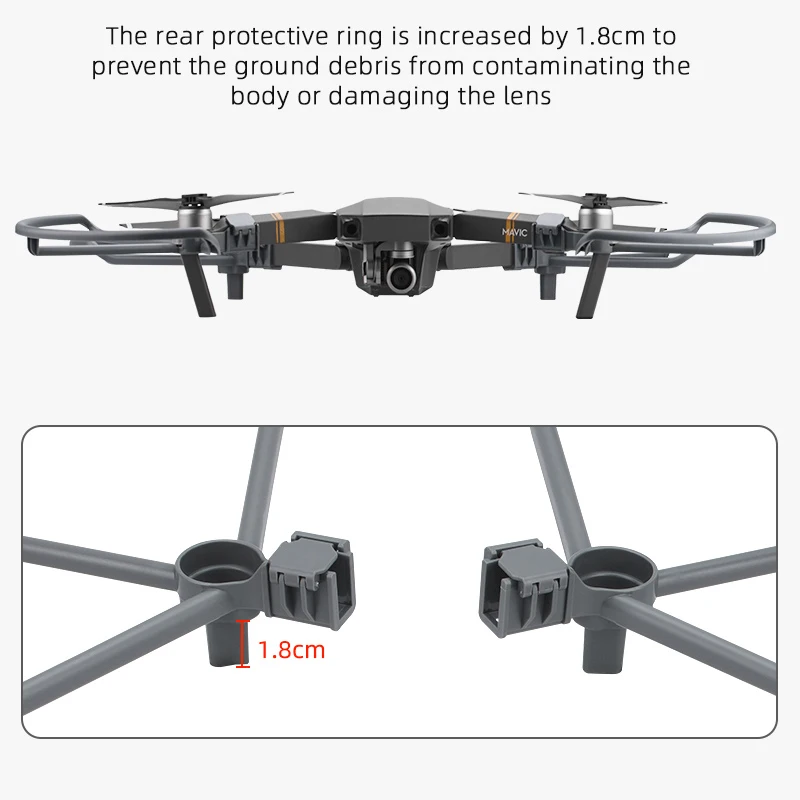 4pcs Propeller Guard Protector for DJI Mavic Pro Platinum Drone Blade Bumper Props Quick Release Protective Cover Landing Gear