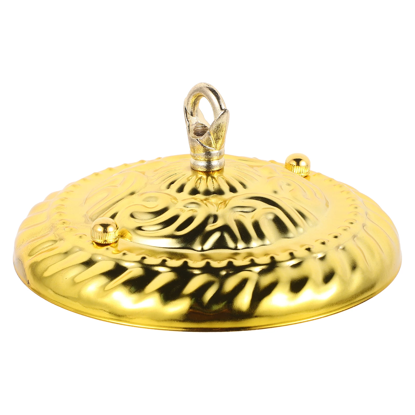 

Hooks Hanging Lamp Canopy Embossed Ceiling Plate Light Fittings Iron Lamp Accessories Straight Edge DIY Parts Pendant