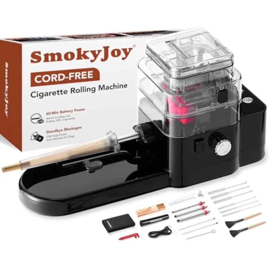 

Беспроводная автоматическая электрическая машинка для набивки сигарет, конусов и готовых пачек