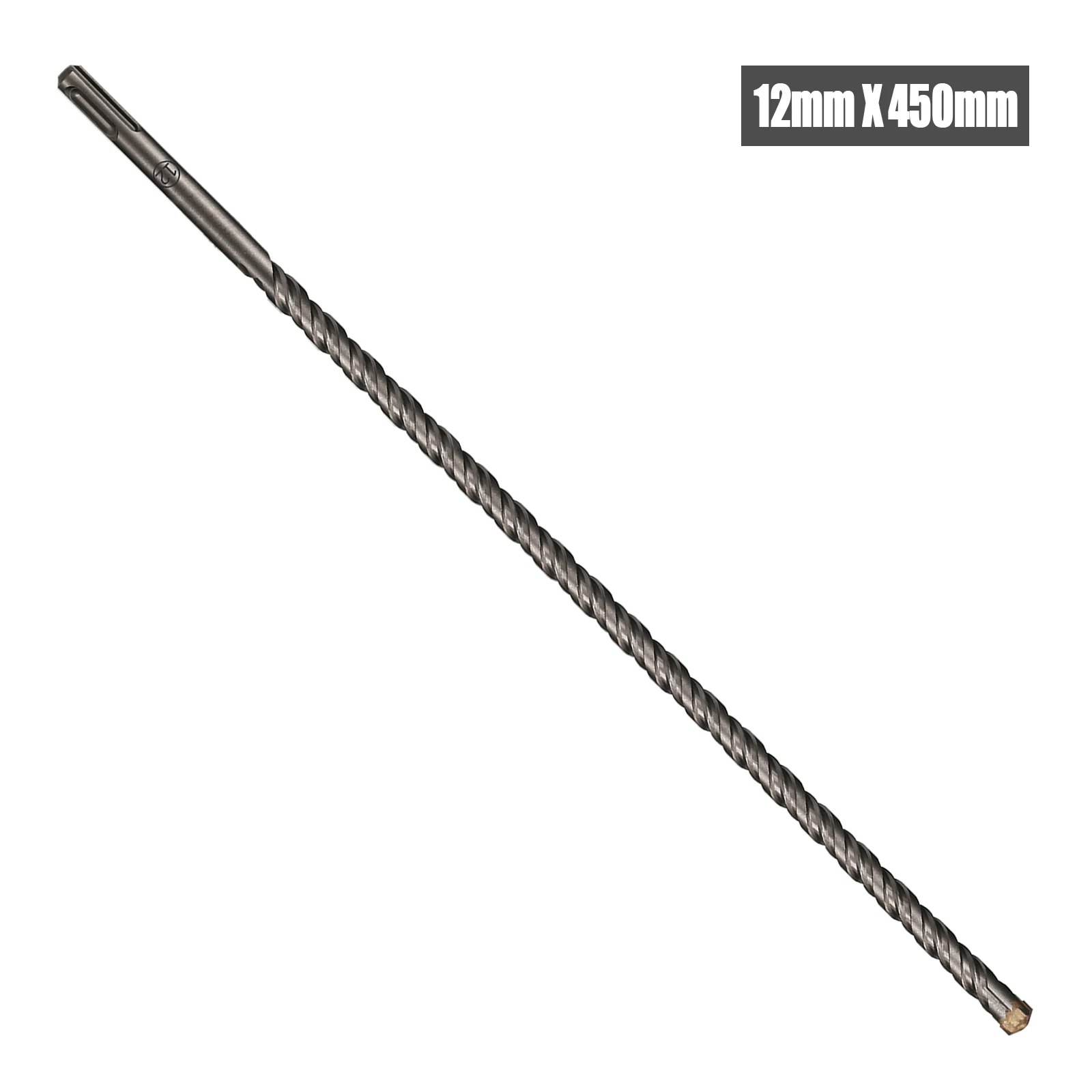 1 Stück Beton-SDS-Plus-Bohrer 8-30mm Kreuzschneiderkopf Doppelschneckenhammer 450mm Wandziegelblock Elektrohammer Mauerbohrer – Detail 10