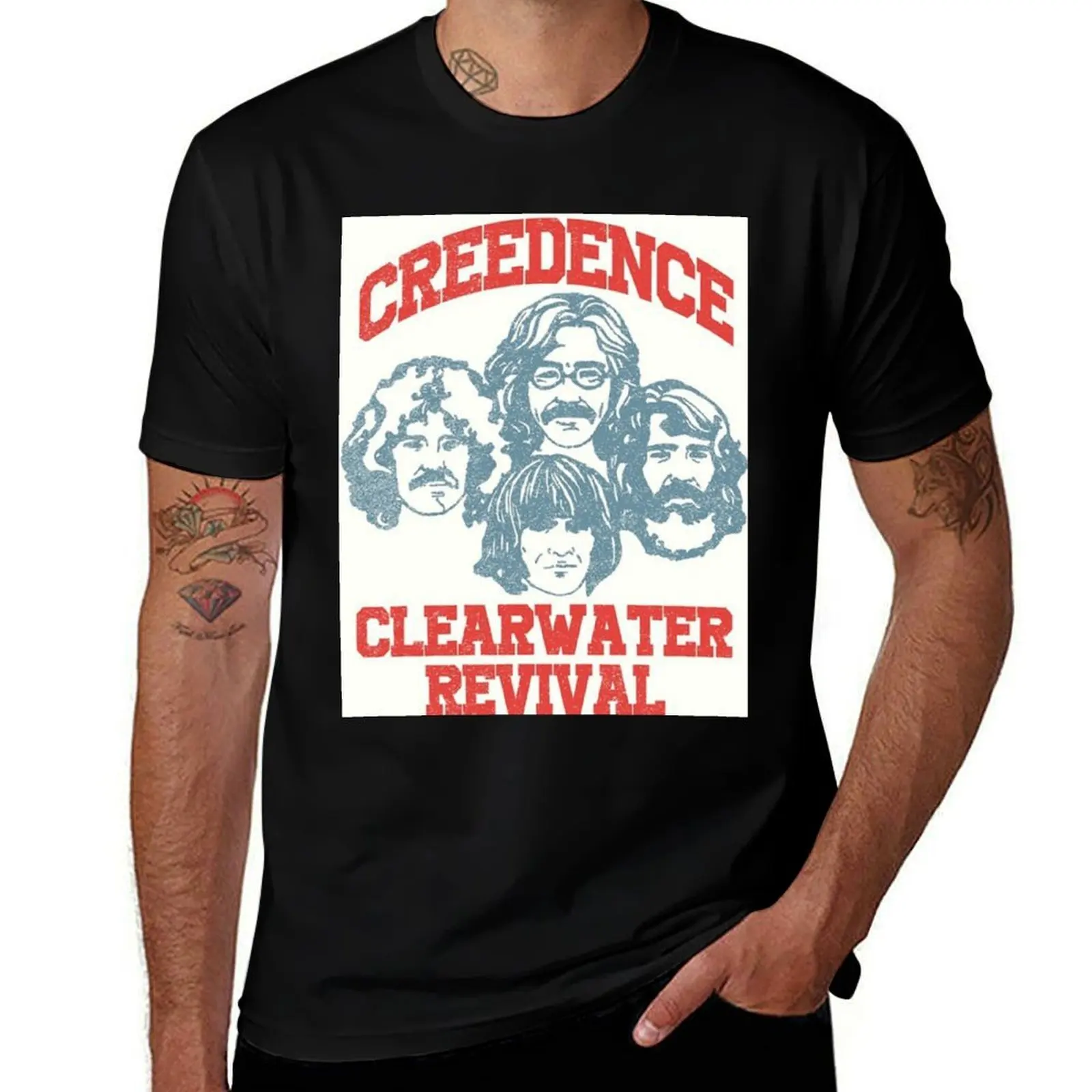 Creedence Clearwater Revival T-Shirt Urban Style Print T-Shirt
