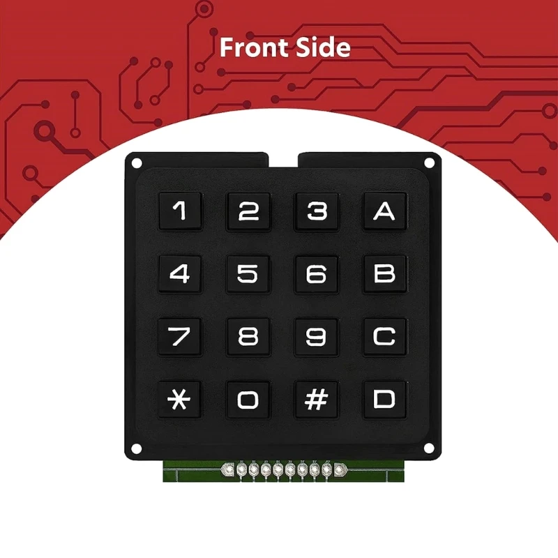 4x4 Matrixen Array 16 Toetsen Knop Toetsenbord Toetsenbord Modules voor Elektrische DIY K1KF