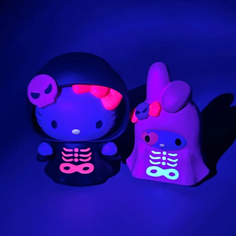 Sanrio Halloween Mischief Night Series Blind Box Cute Cartoon Figure Collectible Toys Mystery Gift For Trendy Collectors