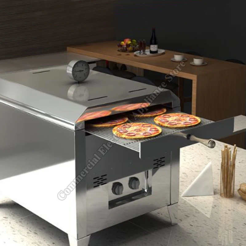 Pizza Oven Commercial Venture Stall Oven Baking Online Celebrity Outdoor Market Snack Equipment Mobile Pizza Oven