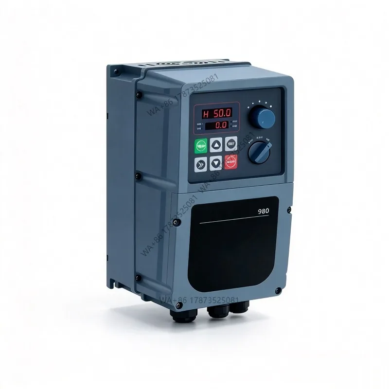 M980 Small Power IP66 VFD 2.2kw-4kw 220V 380V Mini Variable Frequency AC Drive for Water Pump Controller Fan Motor Speed