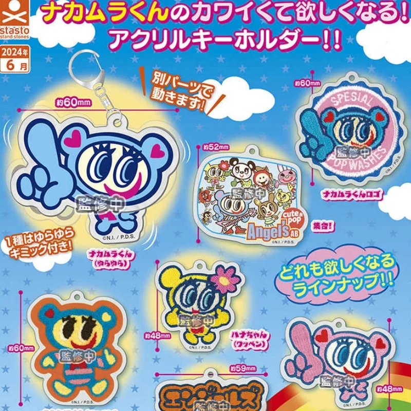 

Синий кулон Stasto Angel Mr. Nakamura с вышивкой, очаровательные товары, украшения, кавайный подарок