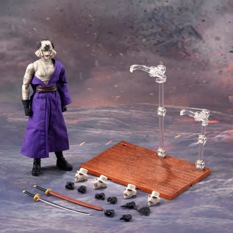 

Коллекционная фигурка Gt 1/10 Dasin Model Rurouni Kenshin Shishio Makoto: Изысканное исполнение, подарок для фанатов аниме