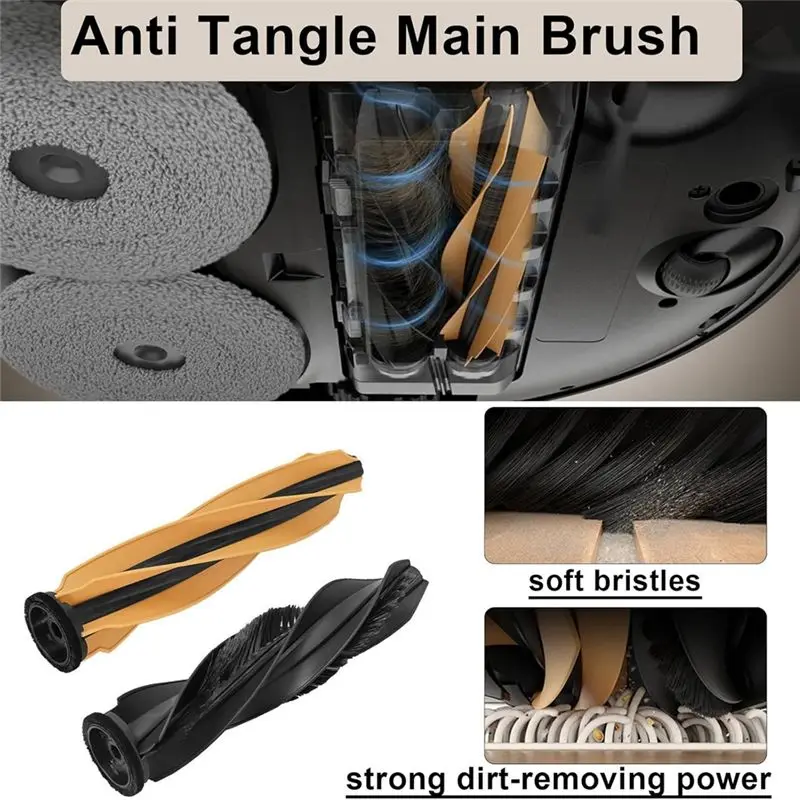 【HIGH GRADE】Accessories For Dreame X50 Ultra Complete/ L50 Pro Ultra/ X50 Master Robot Vacuum Cleaner Replacement Parts Kit