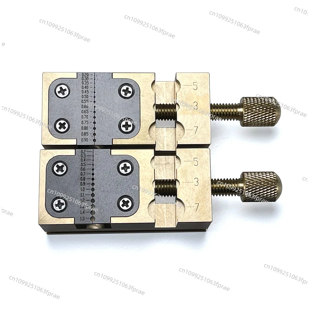 Watch Repair Brass Bench Clamp Head Pointer Pipe Clamp Wheel System Desktop Fixed Seat Gangyuan Precision Watch Tools