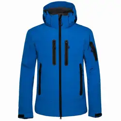 2023 New Mens Outdoor Windbreaker Waterproof Softshell Jacket 1837