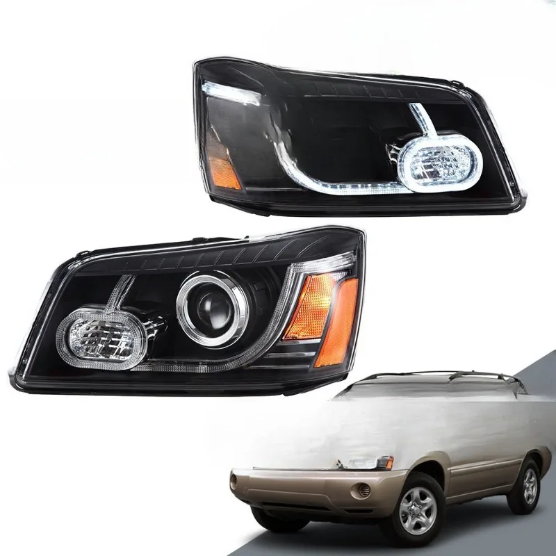 

The parts are suitable for automotive led headlight assembly modification daytime running light assembly