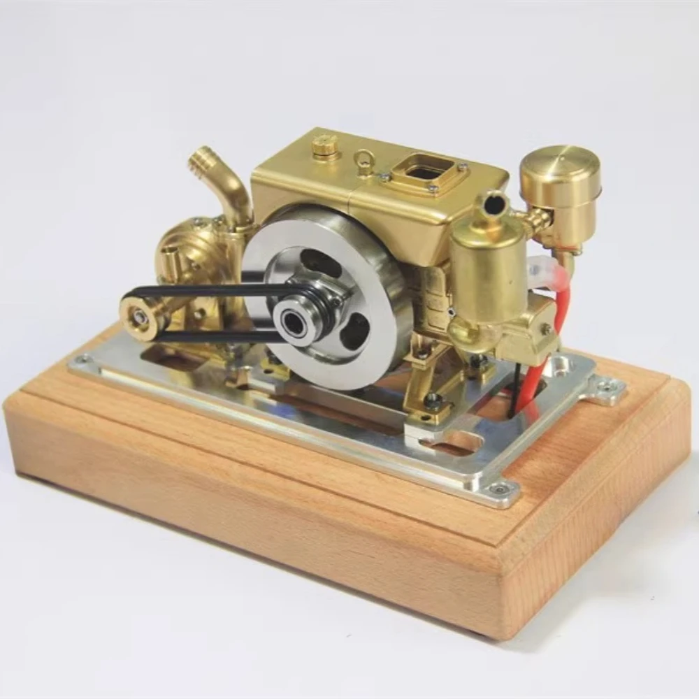 MUSA Pure Copper Diesel Engine Model Tractor Engine Vintage Model Toy Modification Accessories Irrigation Machine Toy