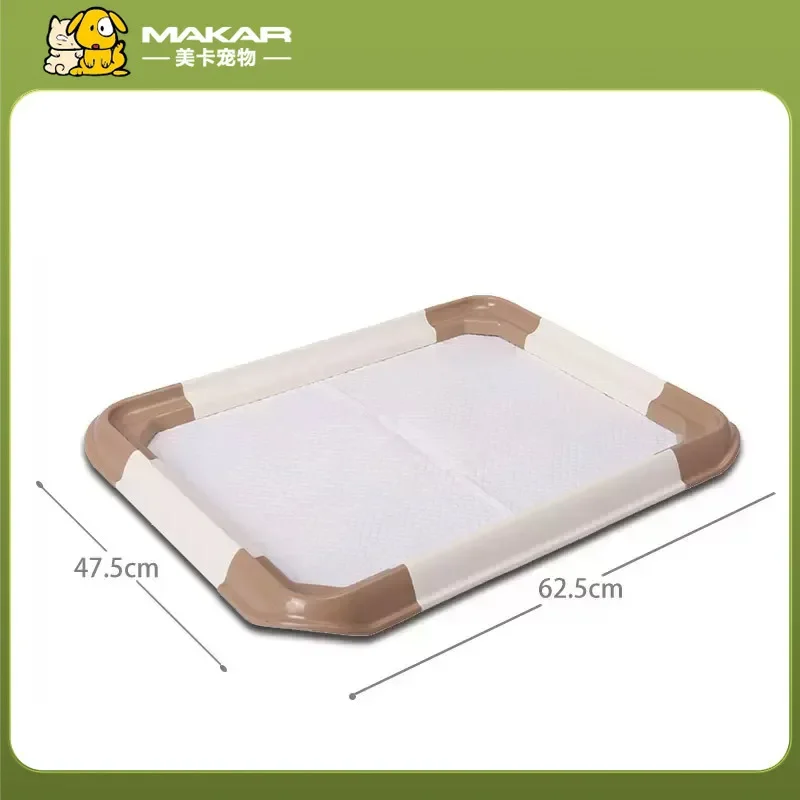 Assembling Dog Toilets Portable Pet Designated Toilets Urine Pads Large Dog Indoor and Outdoor Pet Toilets Are Removable