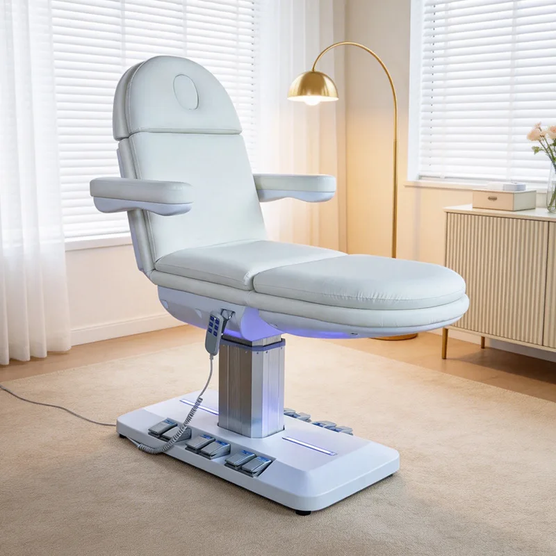 Electric Lift Spa Massage Bed Beauty Salon Spa Medical Beauty Injection Bed Tattoo Embroidery Ear Bed