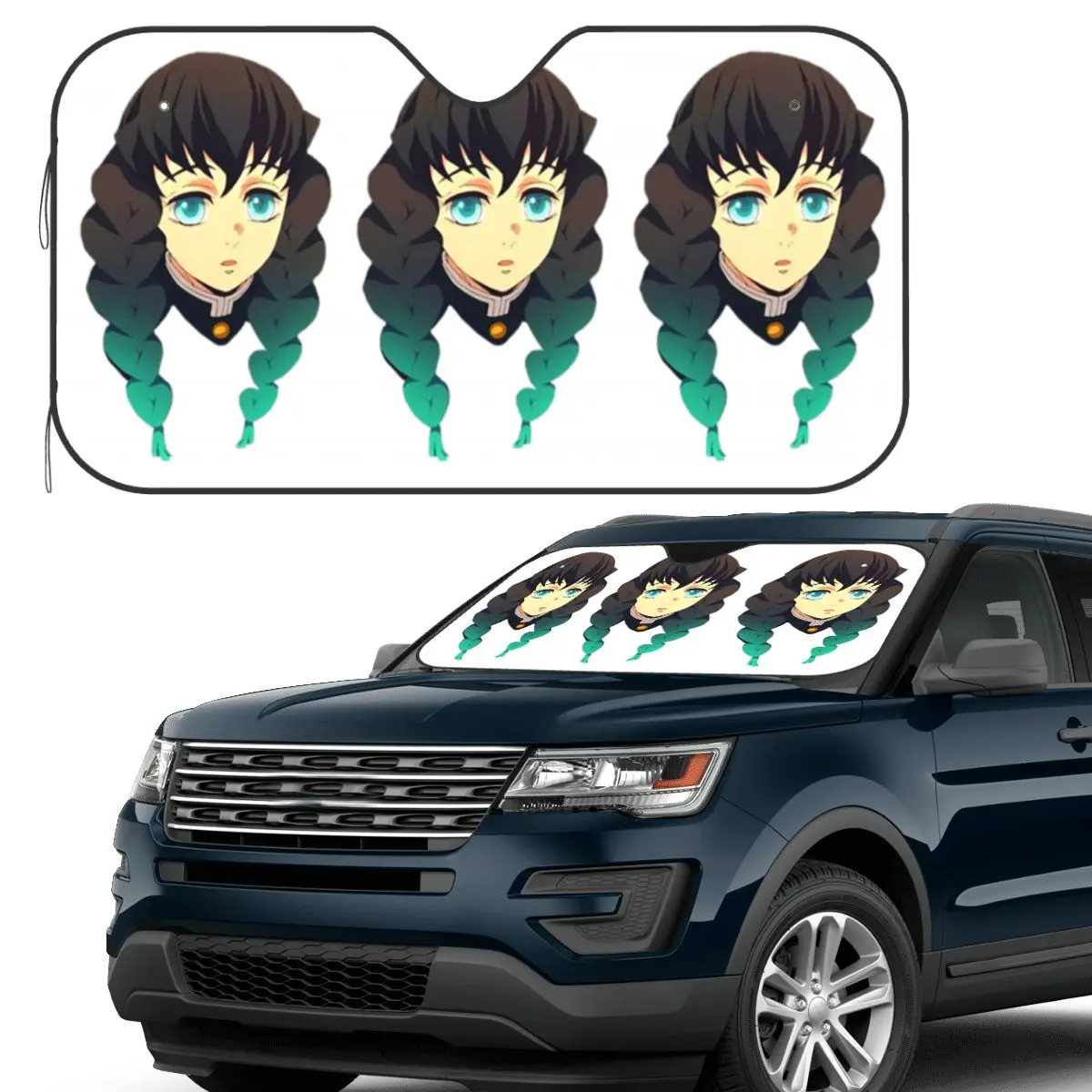 

Muichiro Tokito солнцезащитный козырек лобовое стекло автомобиля переднее лобовое стекло окно солнцезащитный козырек аксессуары чехлы