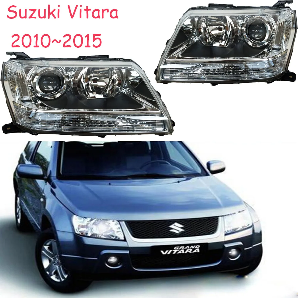 

1pcs car bumpe headlamp For vitara headlight 2010~2015y car accessories head lamp for suzuki Vitara fog light