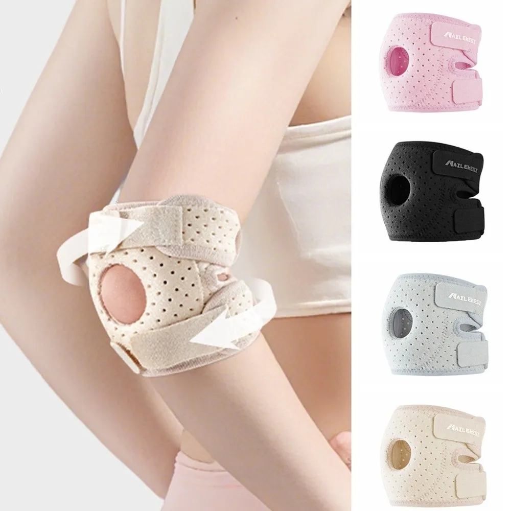 

Anti-collision Adjustable Elbow Support Breathable Elastic Elastic Elbow Pad Support Adjustable Elbow Brace Basketball