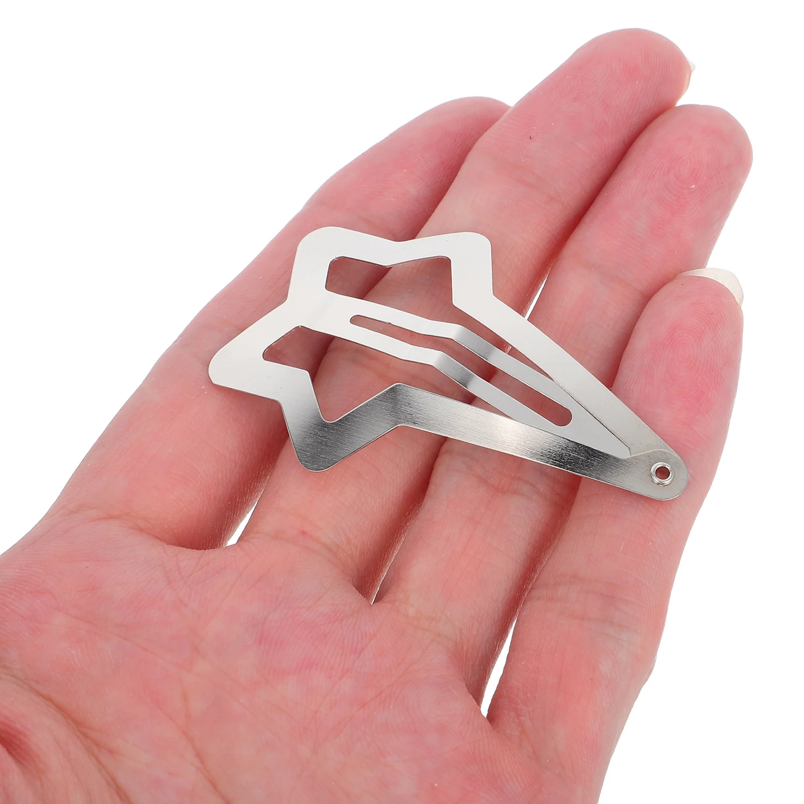 

50 Pcs Bangs Hair Clip Fixed Forehead Hairpin Flat Clips Women Cute Barrettes Accessories