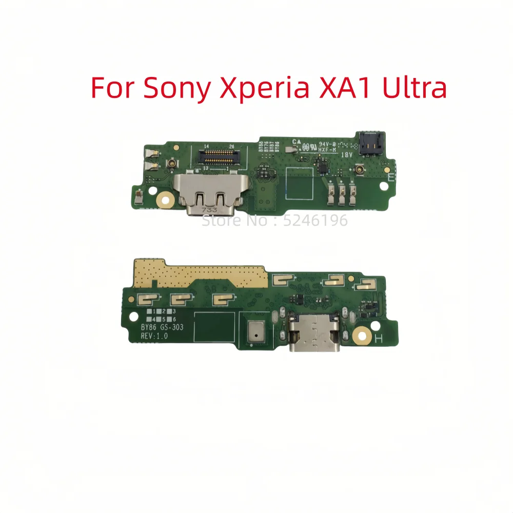 1pcs USB Charging Port Charger Mic Microphone Base Connector For Sony Xperia XA1 Ultra G3221 G3212 G3223 G3226 Replace Part