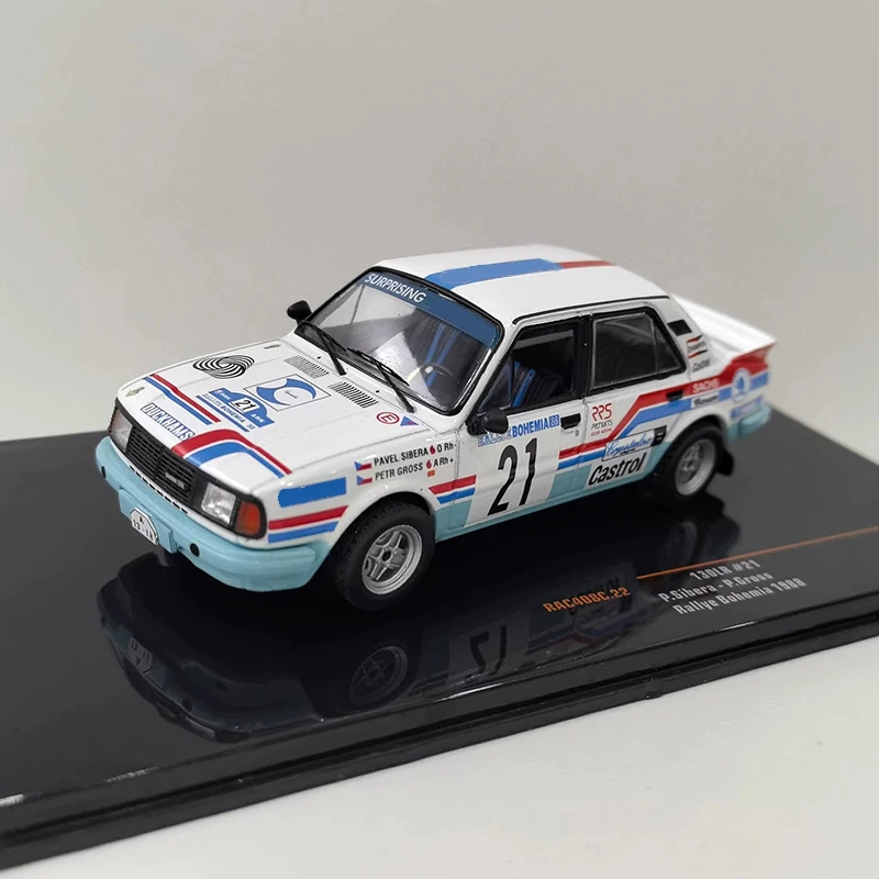 IXO Scala 1/43 130LR # 21 1988 Modello di auto di simulazione in lega Collezione statica Decorato Regali di festa Giocattoli Regalo souvenir