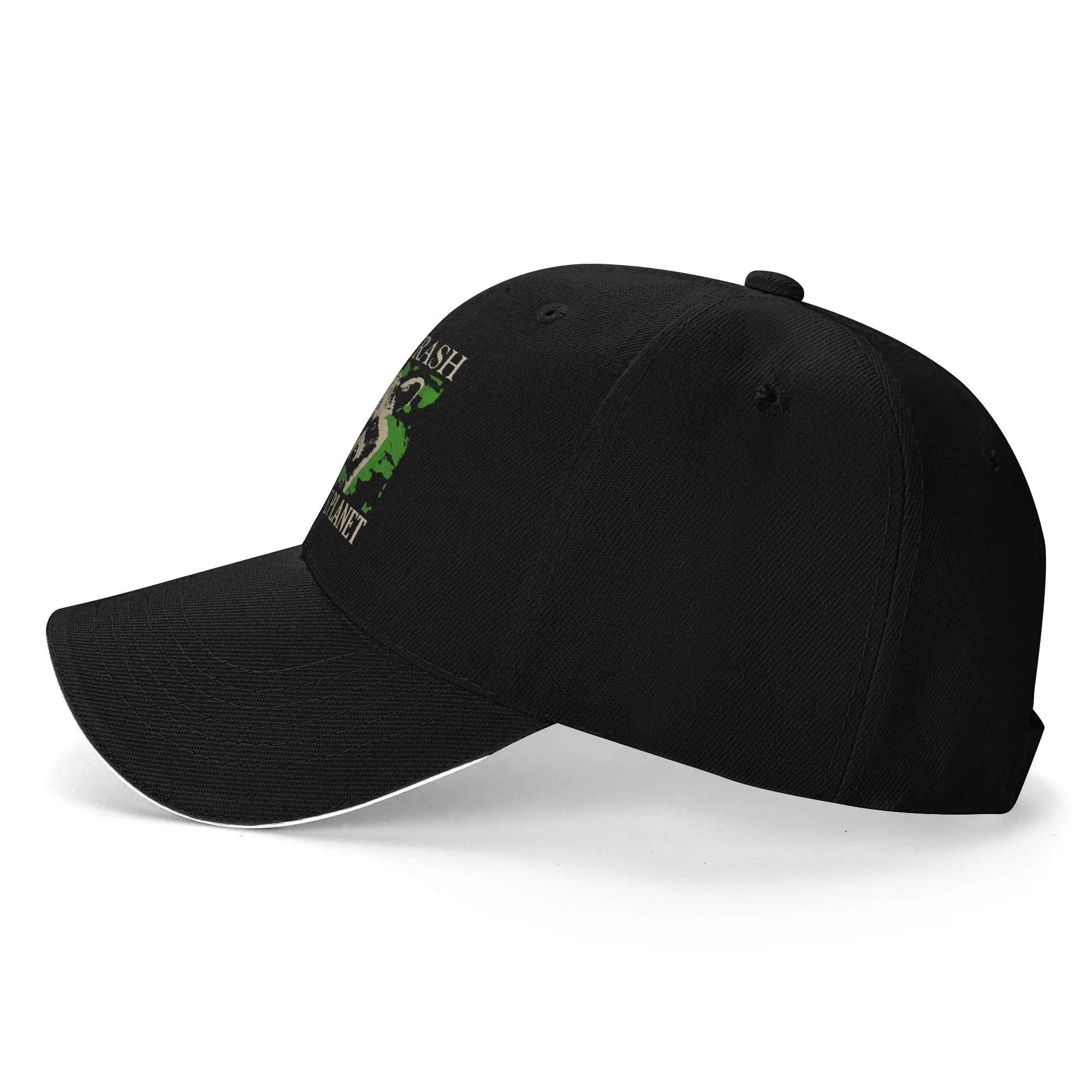 Eat Trash Save The Planet Raccoon Sandwich Hats Men Women ,Sport  Hat Trucker Cap Adjustable Snapback Caps Baseball Cap