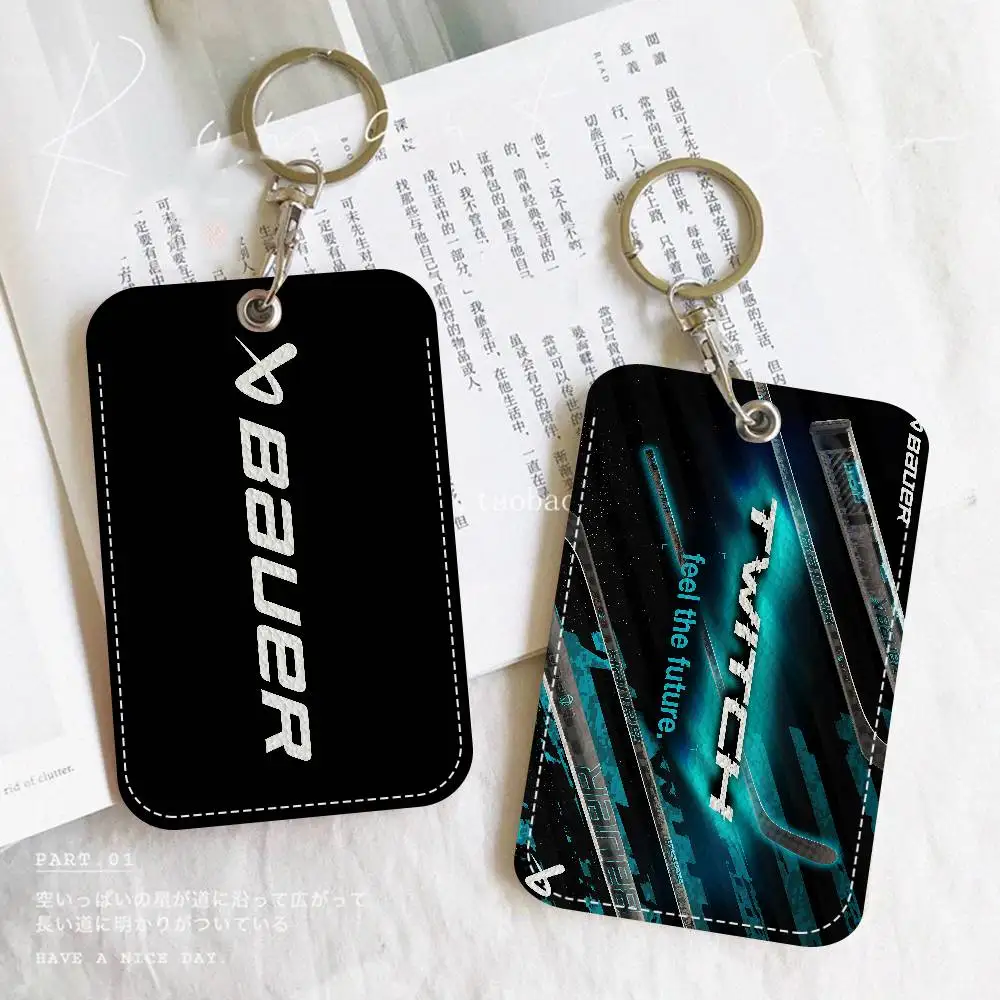 B-Bauer Personalised Holder Suitable For Bank Card,Subway, Bus Card Wallet Card Case Badge Holder Keychain