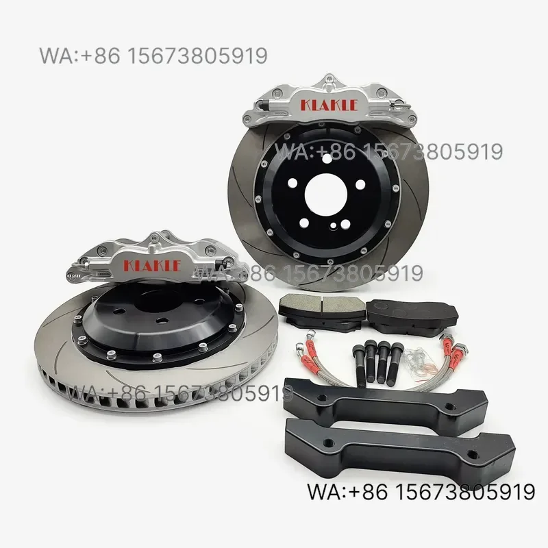 For  Wmwmnu Sport Racing 4 Piston Caliper 330mm OE 8K0615123C Direct Fit Race Street Front Rear  A4 B8 KLAKLE 5200