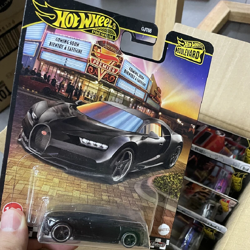 Hot Wheels 2025 Premium Boulevard Mix 2 1/64 Car Model Bugatti Chiron Hotwheels 1:64 Diecast Alloy Vehicle Model Kids Toys Gift