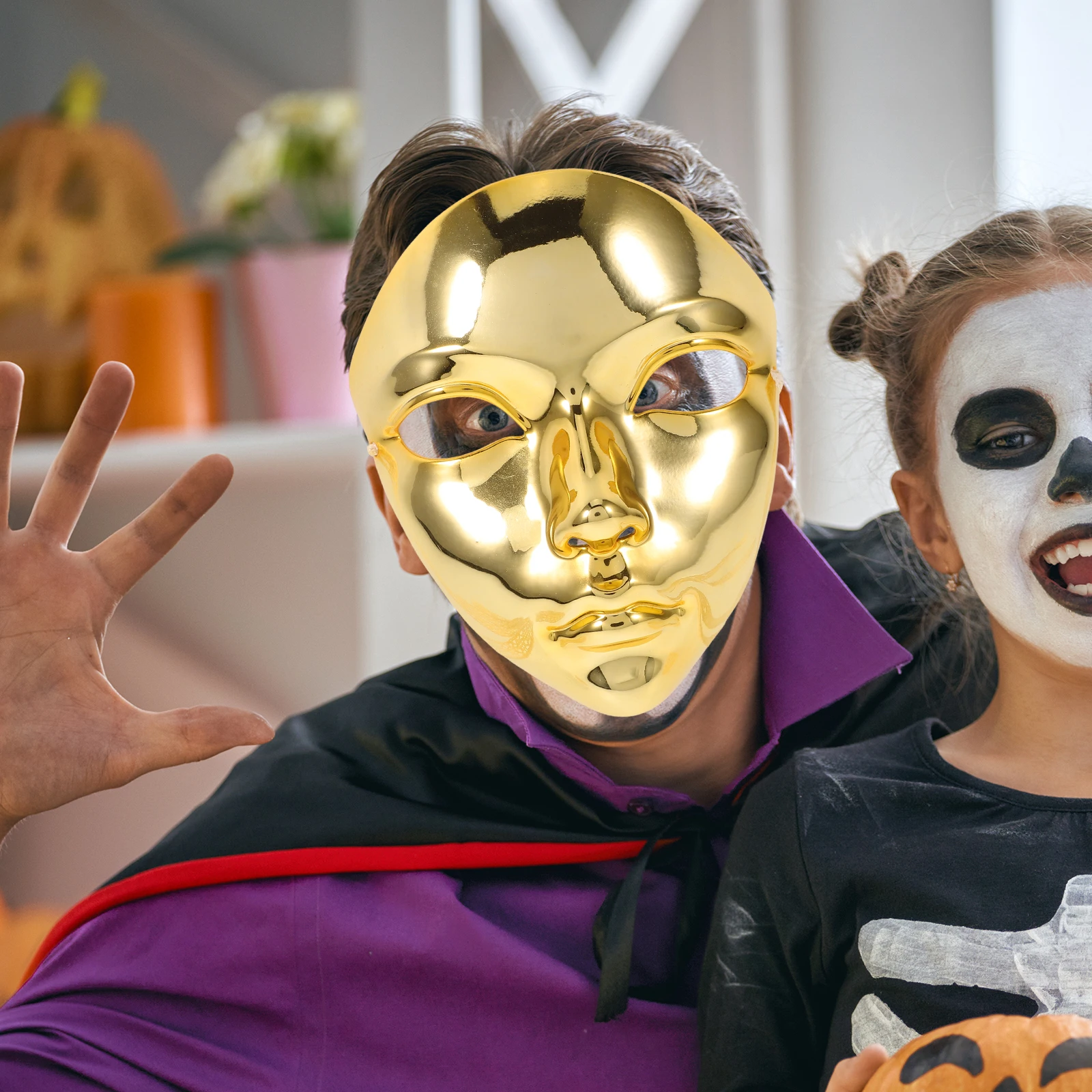 

Vintage Facial Masquerade Mask for Women Retro Chic Delicate Design Lightweight for Cosplay Carnival Party Masquarade Mask