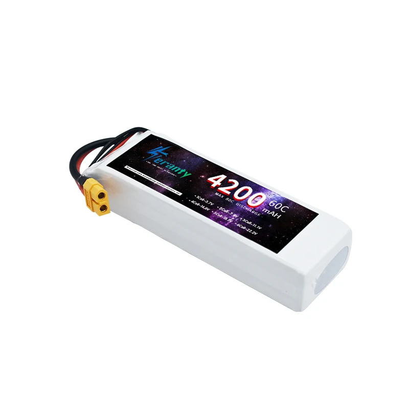 TERANTY 3S Lipo Batterij 11.1V 1500/2200/2700/3000/3300/4200/5200/6000/6800/7800/8800/10400mAh Voor RC Auto Vliegtuig Boot - afbeelding 1