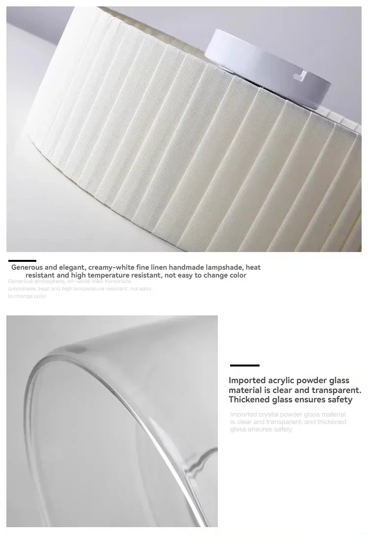 Glass Ceiling Lamp Round Flush Mount Ceiling Lights Hallway Bedroom Kitchen Ceiling Light Fixture with Glass Shade Room Decor