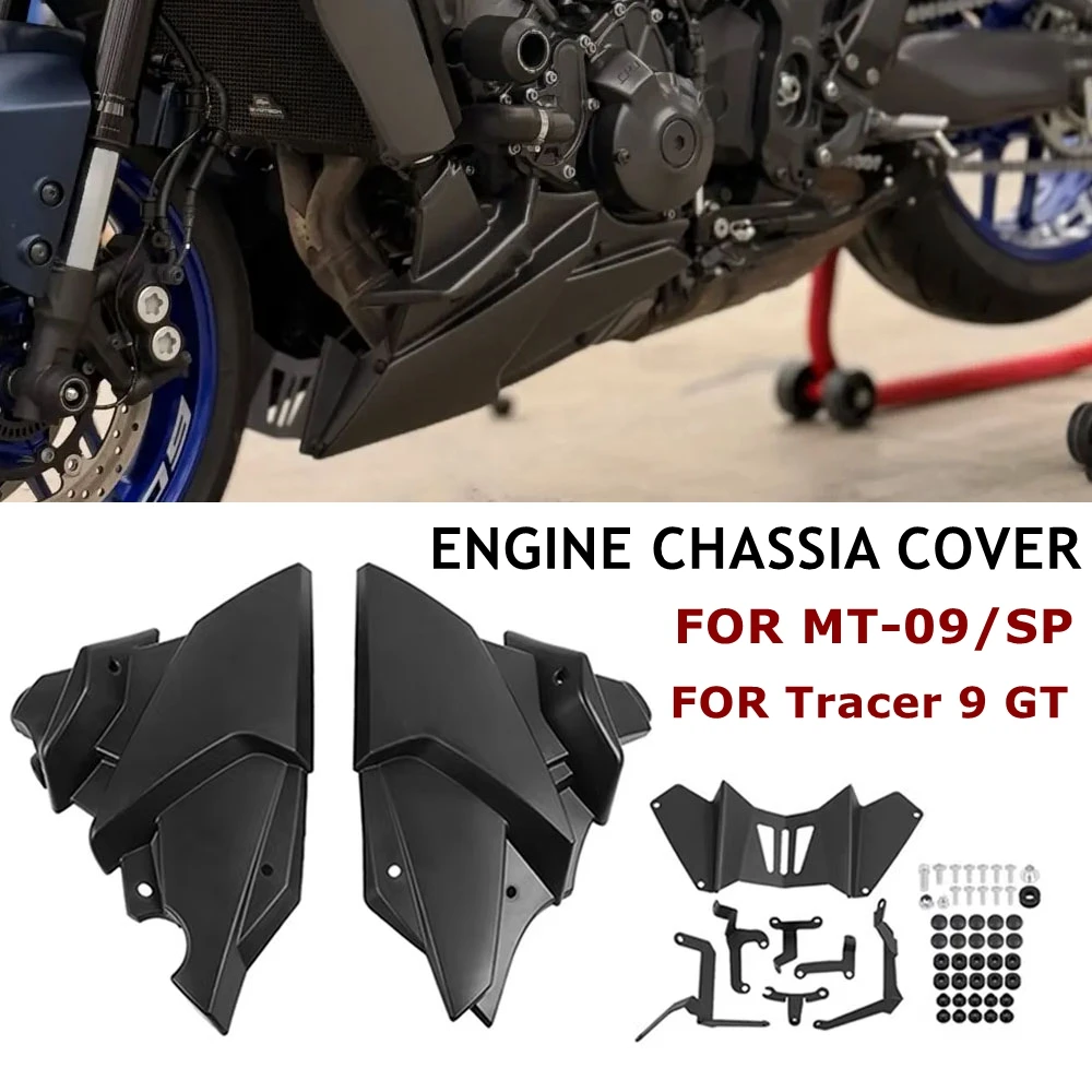 

For YAMAHA MT-09 MT 09 MT09 SP TRACER 9 GT 21-25 Motorcycle Engine Chassis Protective Guard Fairing Cover Skid Plate Y-AMT 24-25