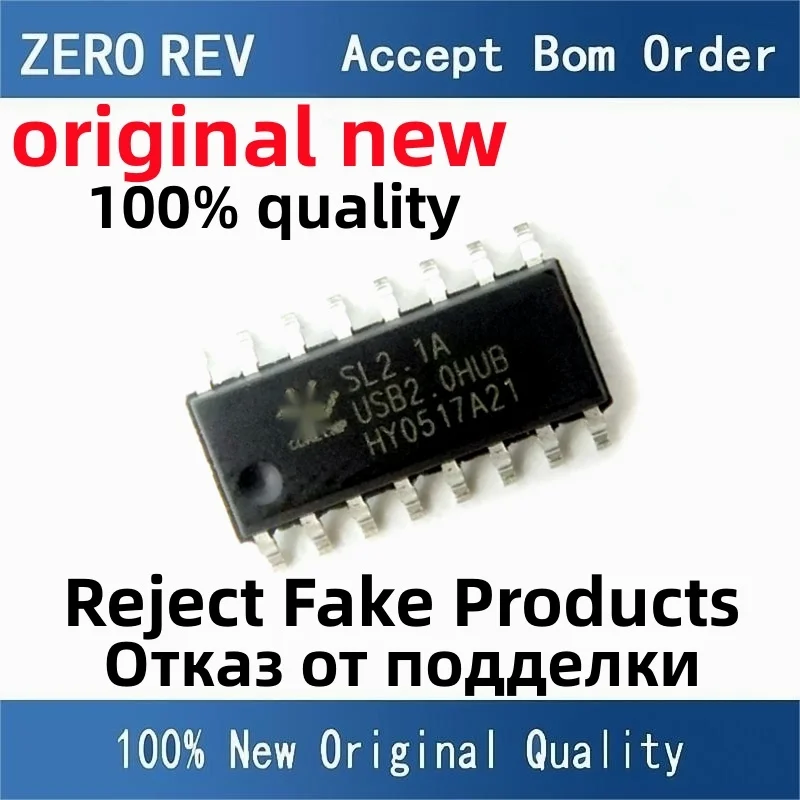 

10-50Pcs 100% New SL2.1A SL21A SL2.1 SOIC-16 SOP16 Brand new original chips ic