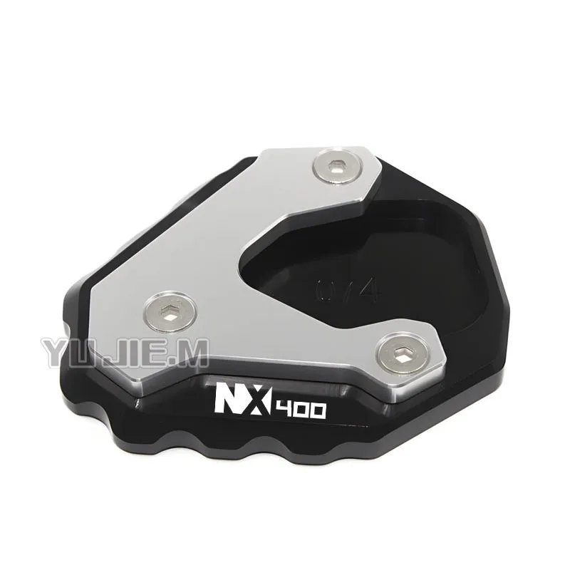 NX500 Accessories Motorcycle CNC Side Stand Enlarge & Support Kickstand Column Auxiliary For NX500 NX 500 nx500 2023-2025