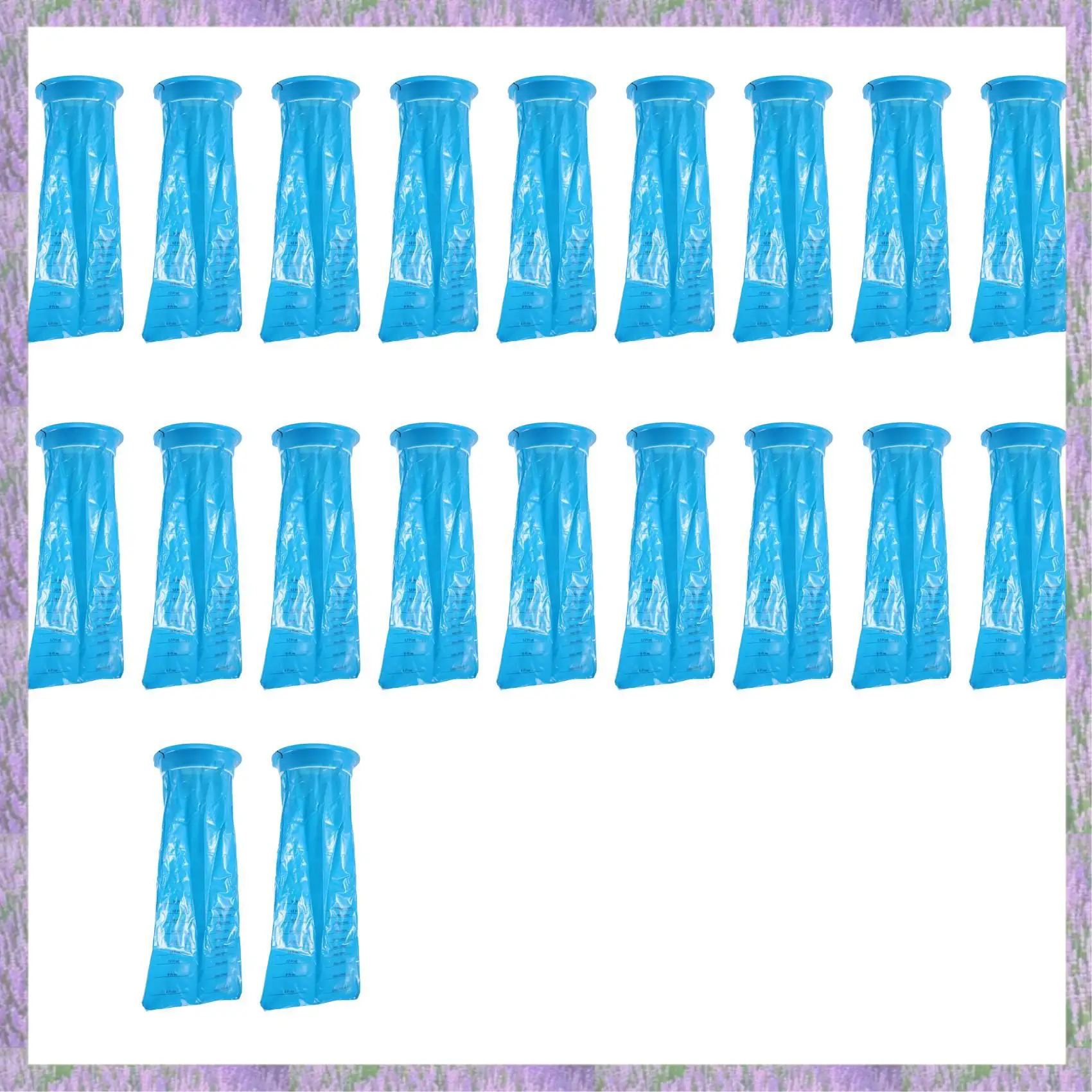 

A63K-20Pcs Disposable Vomit Bags , Emesis Bags, Aircraft & Car Sickness Bag, Nausea Bags For Travel Motion Sickness