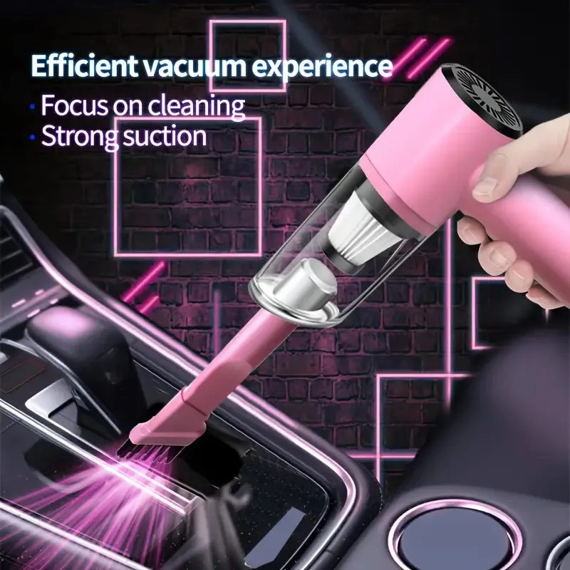 

38000r/min Car Vacuum Cleaner - Ultra-Suction High Power Wet/Dry Multi-Function Portable Handheld